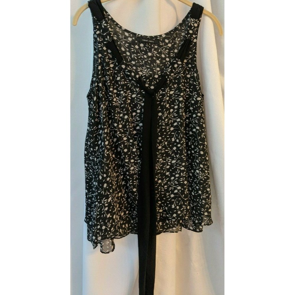 Naked Zebra Women's Sleeveless Blouse Large